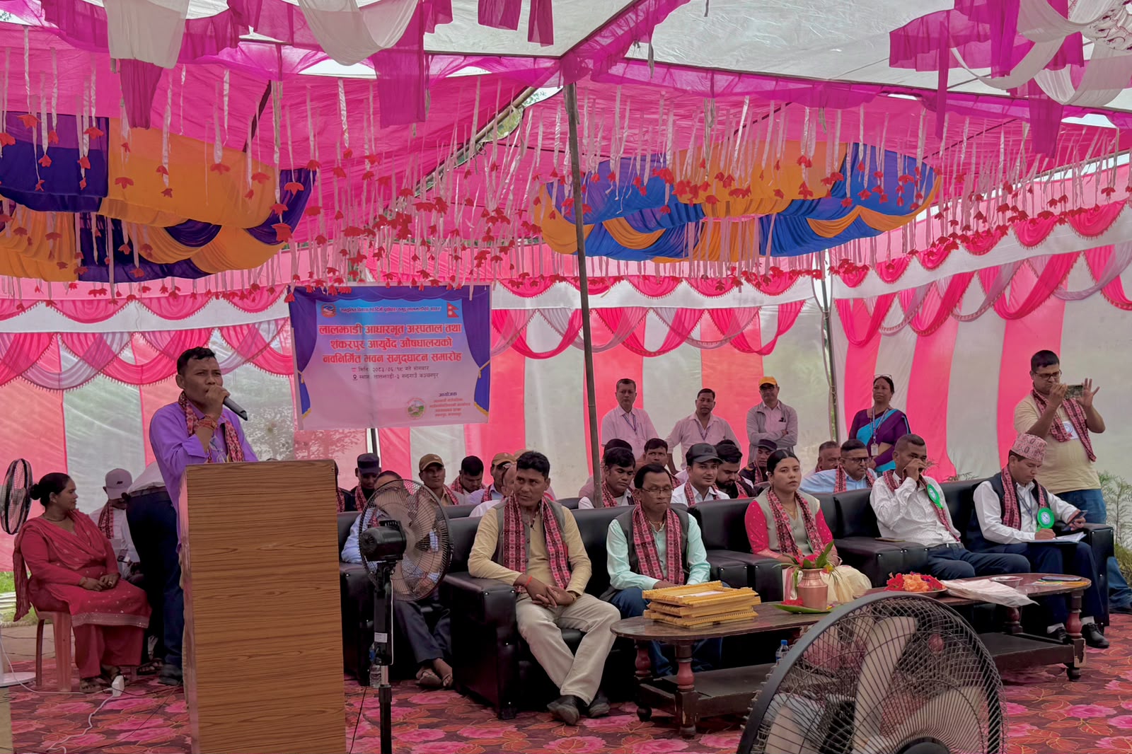 लालझाडीमा १० शय्याको आधारभूत अस्पतालको नयाँ भवन उद्घाटन, विशेषज्ञ स्वास्थ्य सेवा विस्तारको अपेक्षा