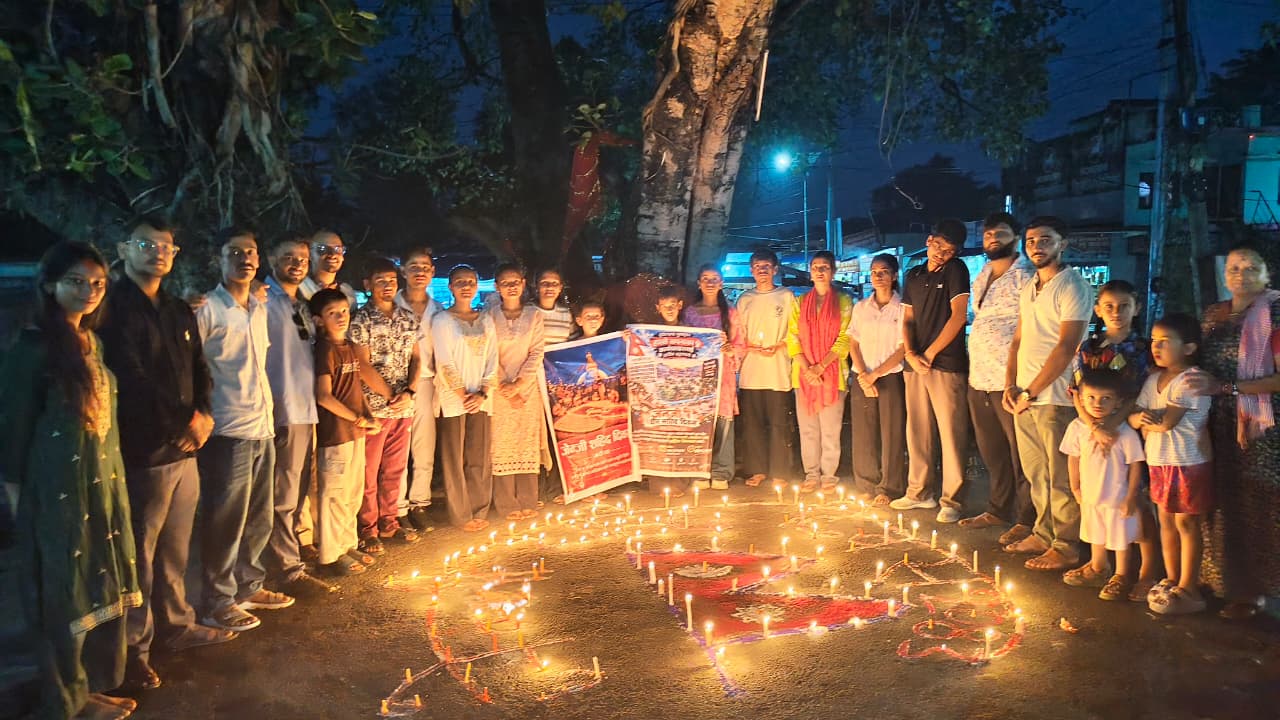 जेन्जी सहिदको सम्झनामा कञ्चनपुरमा दीप प्रज्वलन