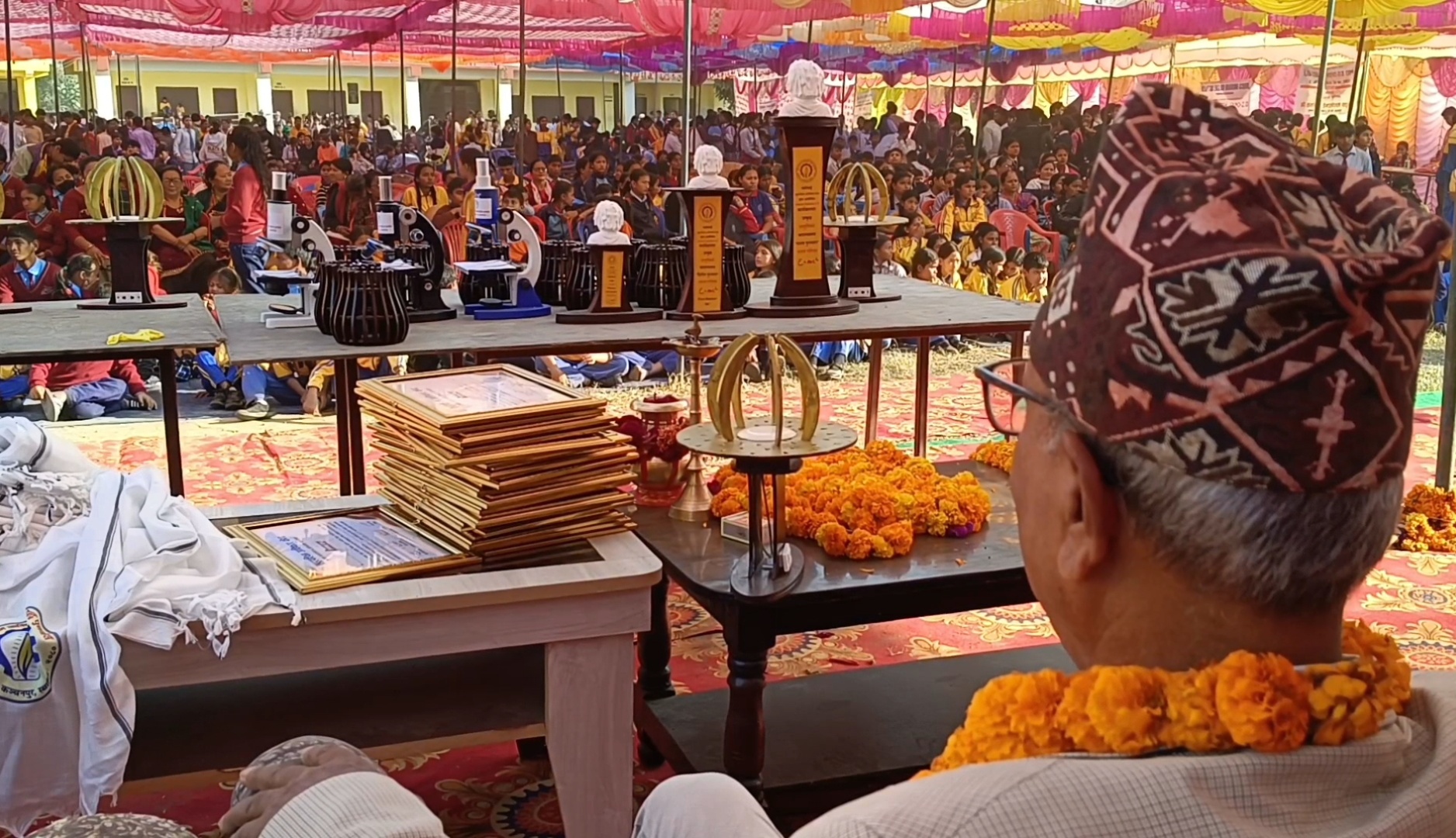 पुनर्वासमा विद्यालय स्तरीय विज्ञान प्रदर्शनी : ४० विद्यालयको उत्साहजनक सहभागिता