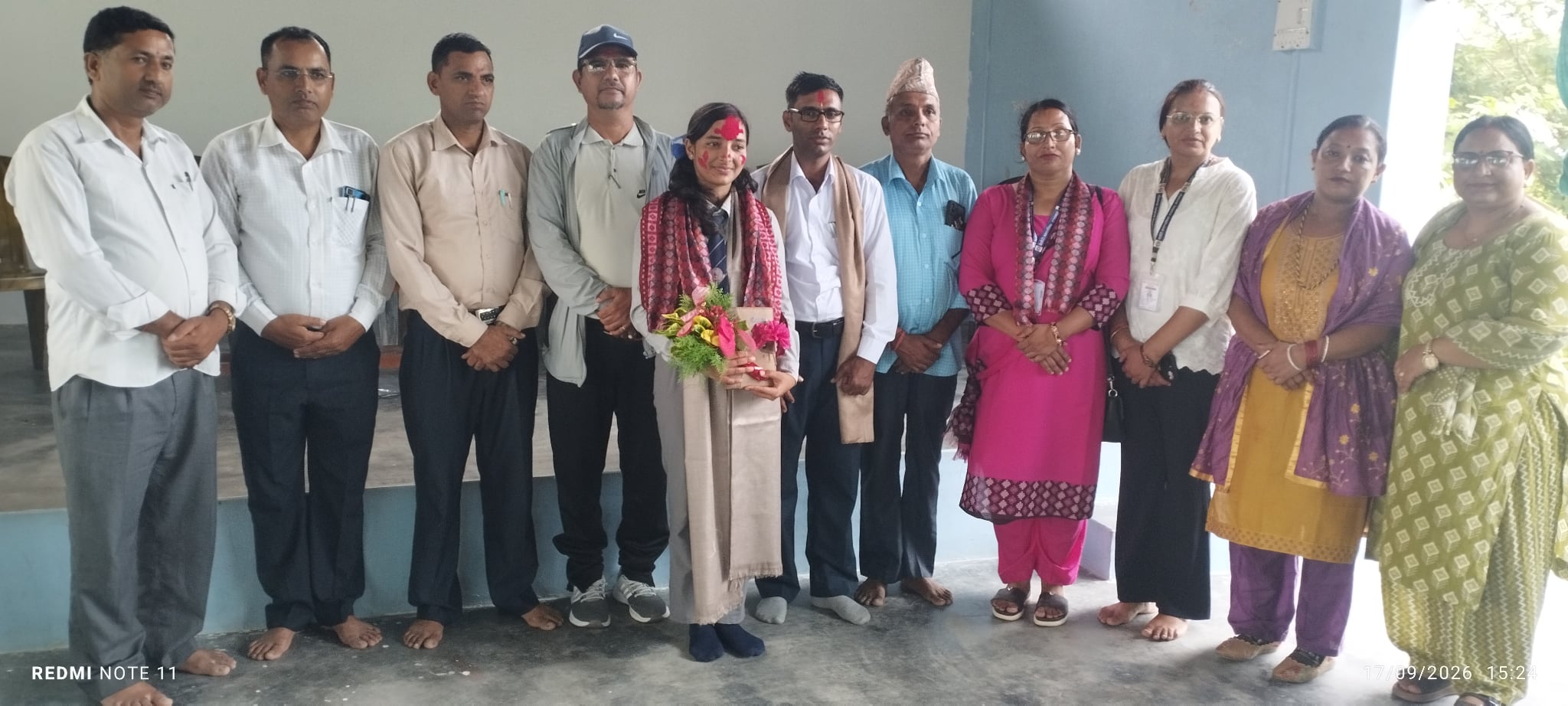उग्रतारा बाल विद्यालयकी स्वर्णीमा यूएन महासभामा सहभागी हुँदै
