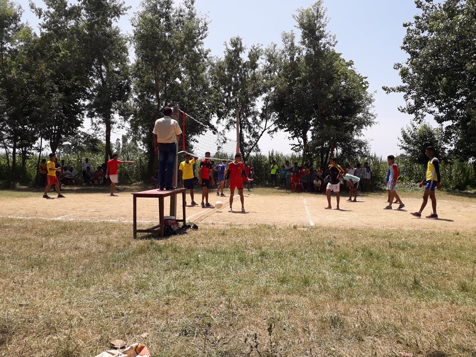 खसी कप खुल्ला भलिबल प्रतियोगिता अन्तर्गत आयोजक दिव्य ज्योती युवा क्लब फाइनलमा प्रवेश