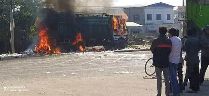 कोहलपुरमा विद्यार्थी र प्रहरी बीच झडप