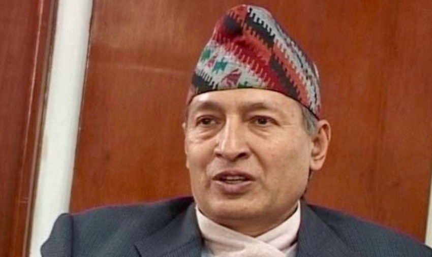 अर्थ एवं सञ्चार तथा सूचना प्रविधि मन्त्री डा. खतिवडाद्वारा राजिनामा
