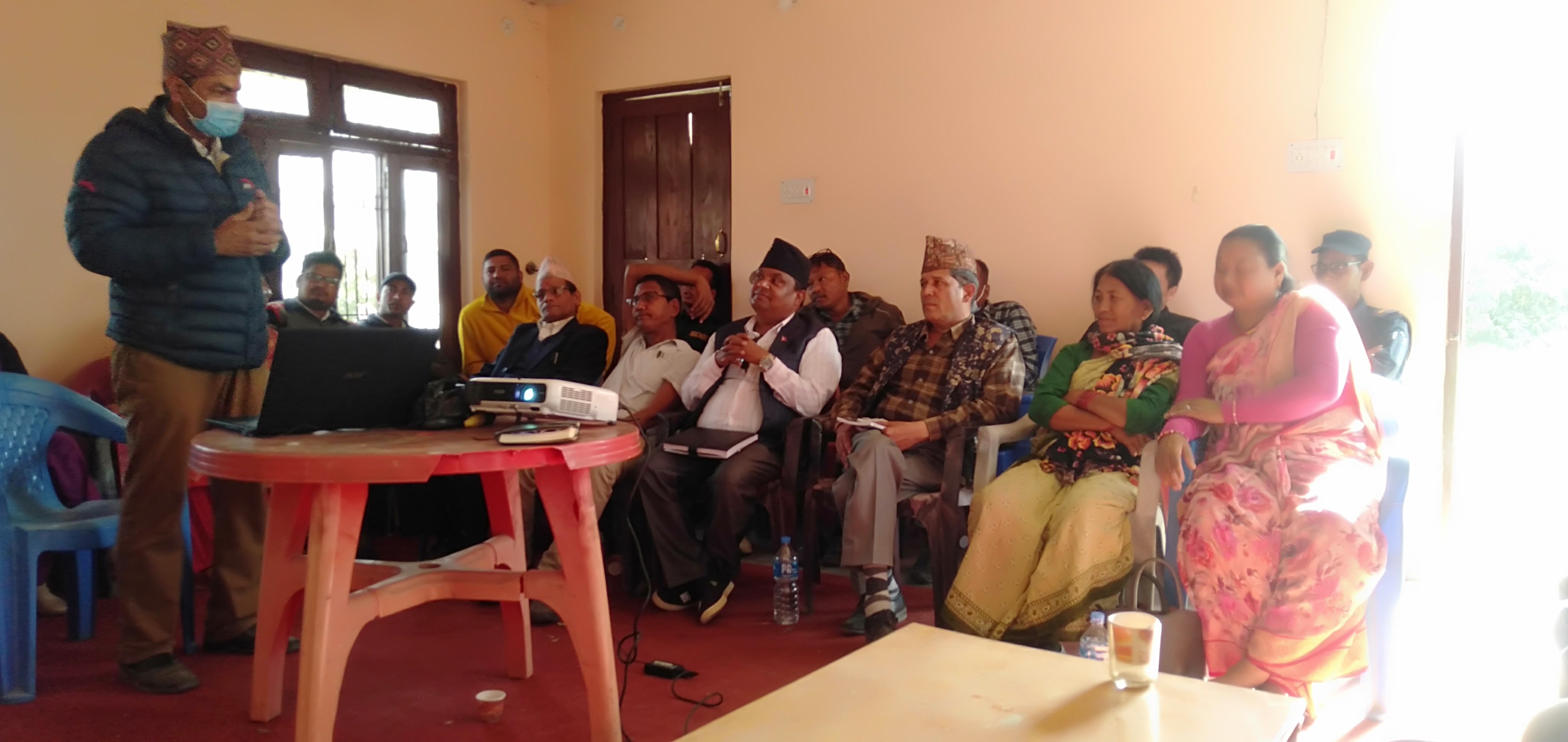 पोषण तथा कोभिड १९ विरुद्धको खोप अभियानमा सबै एकमत भएर लाग्नु पर्नेमा जोड