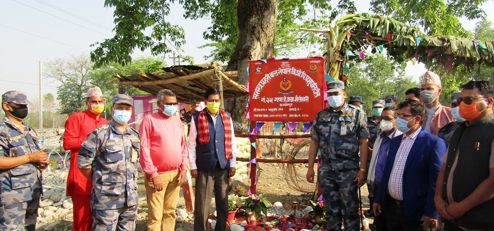 दोधाराचाँदनीको पशुपतिटोलमा सशस्त्र प्रहरीको विओपी स्थापना