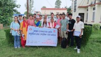 प्राङ्गारिक तथा प्राकृतिक खेतीमा अगुवा कृषक प्रशिक्षित, स्वास्थ्य र आध्यात्मिक चेतनामा जोड