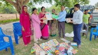 निड्स नेपालद्वारा विपन्न वर्गका बालबालिकाकाे शिक्षण सिकाइमा टेवा पुर्‍याउने सामग्री वितरण