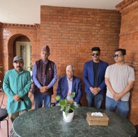 हुलाकी सडक प्रकरणमा ठेकेदारलाई कारबाही गर्न नेता बिष्टको माग