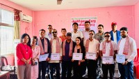 घोडाघोडीका सञ्चारकर्मी एकै मञ्चमा : खेम ढुङ्गानाको नेतृत्वमा सर्वसम्मत नयाँ कार्यसमिति गठन