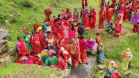 गौरा पर्वको दोस्रो दिन : बिरुडा धोएर न्वालाकी गौरा मनाइयो