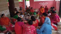 गौरा पर्वको तेस्रो दिन : गौरा भित्र्याउँदै सप्तमीको व्रत र गौरा–महेश्वरको पूजाआजा