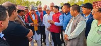 मन्त्री पाण्डेलाई ध्यानाकर्षण पत्र : मझगाउँ विमानस्थल पुनर्निर्माणमा बजेट र निर्णयको माग