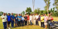 बेलौरी खुलामञ्चमा मिनी कभर्ड हल निर्माण सुरू; प्रदेश सांसद बिष्टद्वारा शिलान्यास