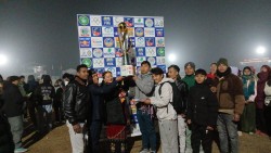 स्व. प्रकाश दाहाल स्मृति सातौँ अरनिको सैनिक कपको उपाधि आयोजक अरनिकोकै पोल्टामा