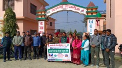 एचपीभी खोप अभियानबारे लालझाडीमा सरोकारवालाहरूसँग अन्तरक्रिया