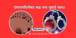 कञ्चनपुरको दोधाराचाँदनीबाट १२ जुवाडे पक्राउ, नगद र तासका गड्डी बरामद