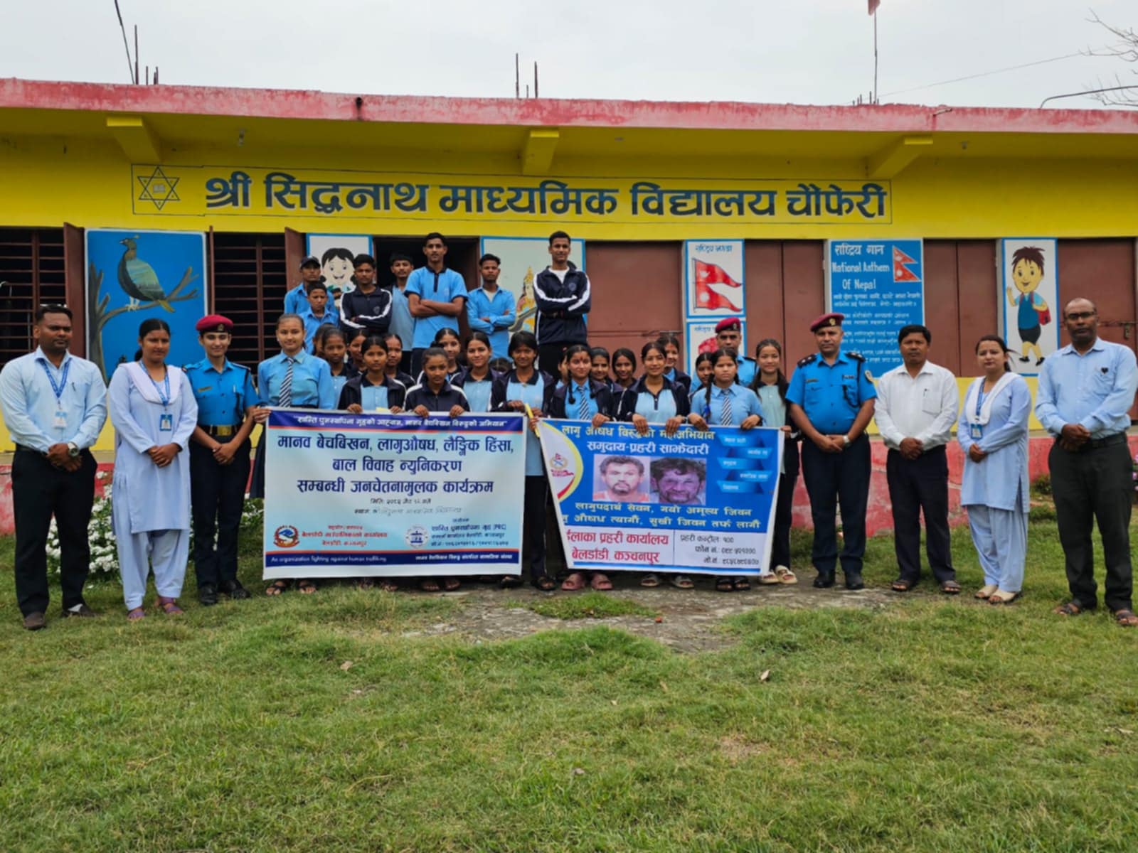 शान्ति पुनर्स्थापना गृहद्वारा बेलडाँडीका पाँच विद्यालयहरूमा सचेतनामूलक अभिमुखीकरण