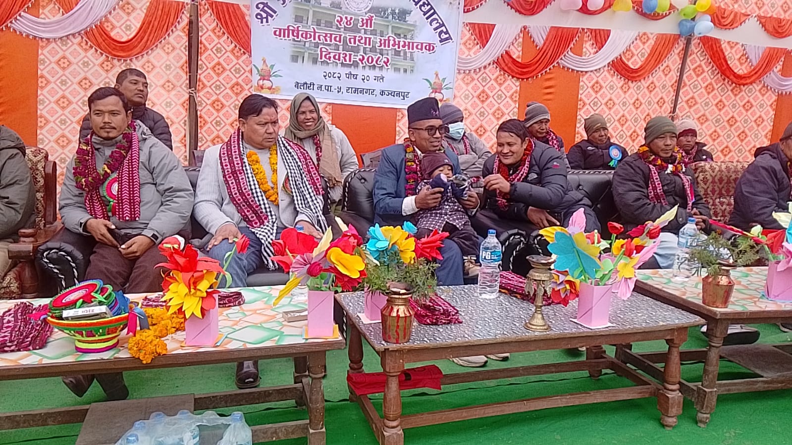 समुदायको पसिनाले बनेको विद्यालय : जननमुना माविको २४औँ वार्षिक उत्सव