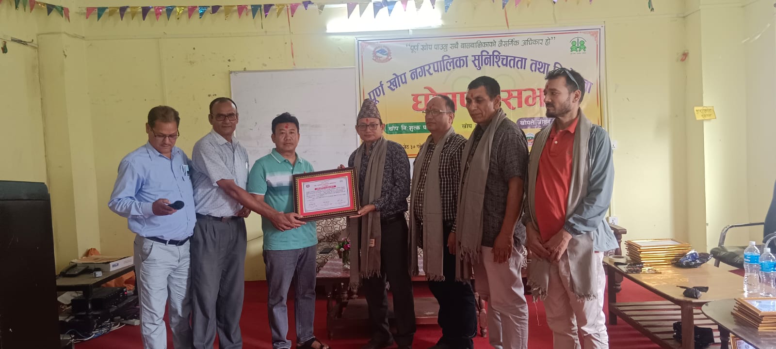 ५९ महिनासम्मका सबै बालबालिका पूर्ण खोपमा समेटिएपछि दोधाराचाँदनी ‘पूर्ण खोप सुनिश्चित पालिका’ घोषणा