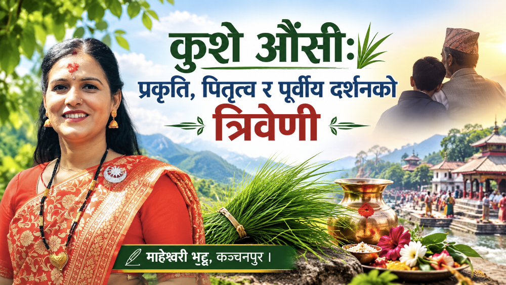 कुशे औँसी: प्रकृति, पितृत्व र पूर्वीय दर्शनको त्रिवेणी