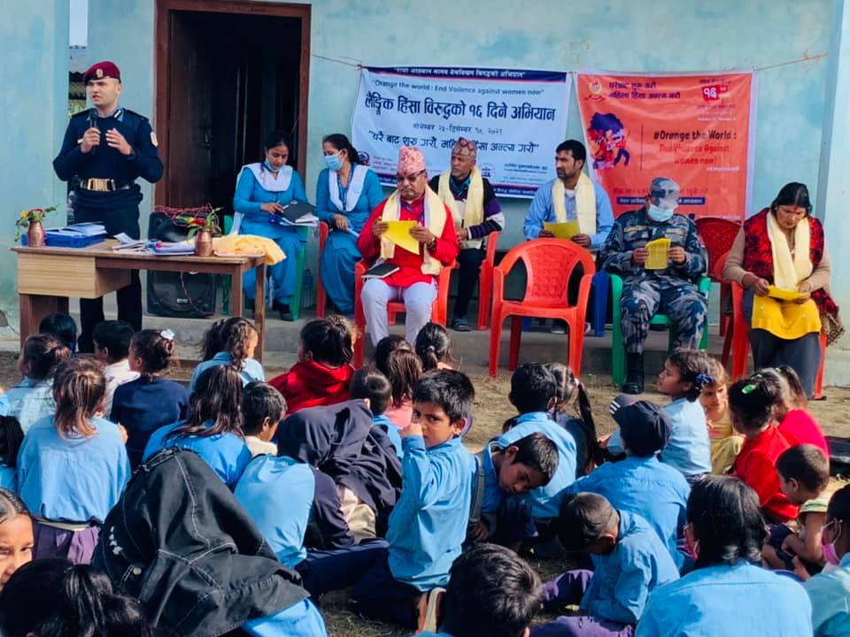 बेलौरीमा लैङ्गिक हिंसा न्यूनीकरण सम्बन्धमा वक्तृत्वकला प्रतियोगिता आयोजना