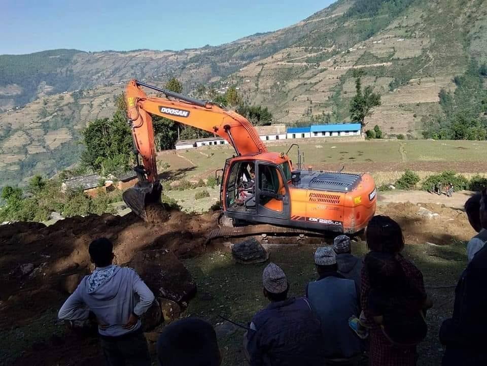 पुर्वीचौकीको कुडासैन सडक सञ्जालमा जोडिएसंगै स्थानीय हर्षित