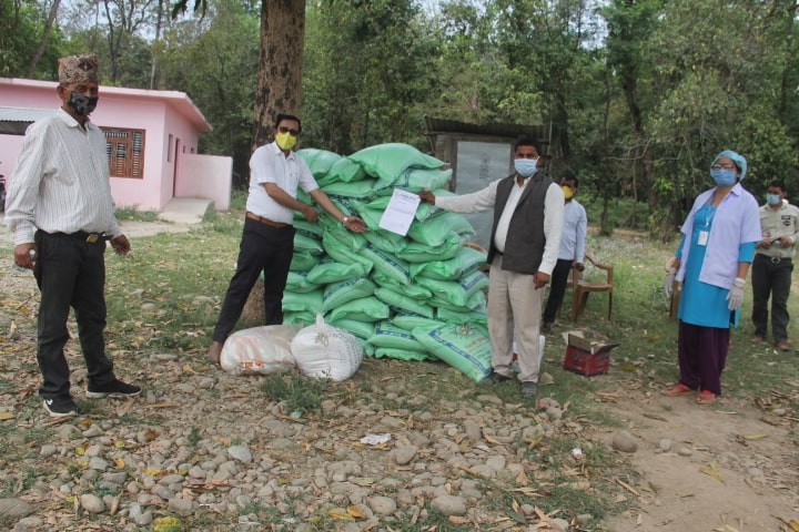 साइन नेपालद्वारा खाद्यान्न सहयोग