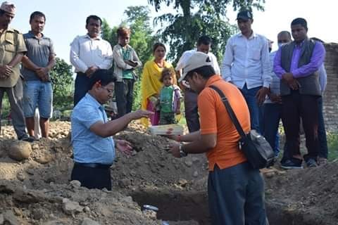 भूमिहिनहरूका लागि वेदकोटमा घर निर्माण हुँदै