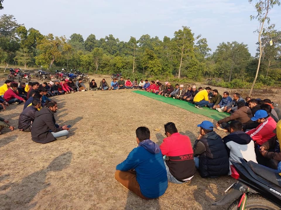 राष्ट्रिय युवा संघ नेपाल बेलडाँडी गाउँ कमिटिको आयोजनामा परिचयात्मक तथा भेटघाट कार्यक्रम