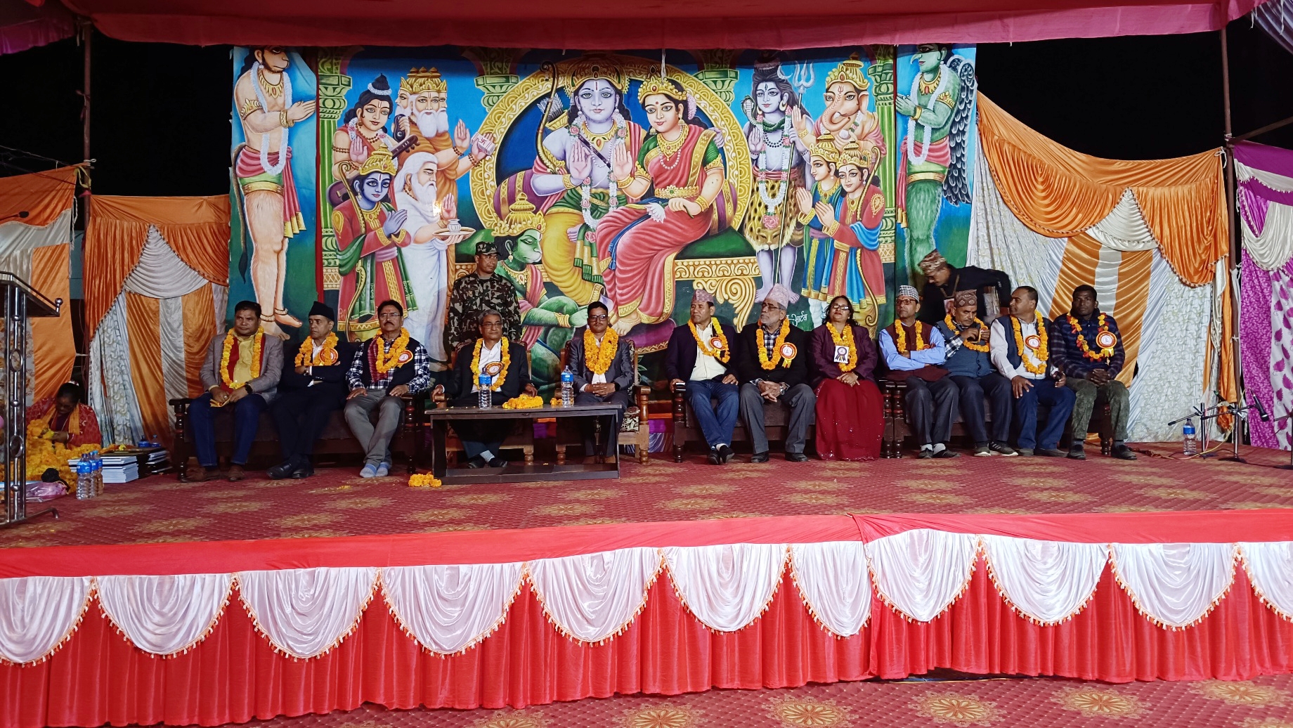 कञ्चनपुरको वेदकोटमा रामलीला