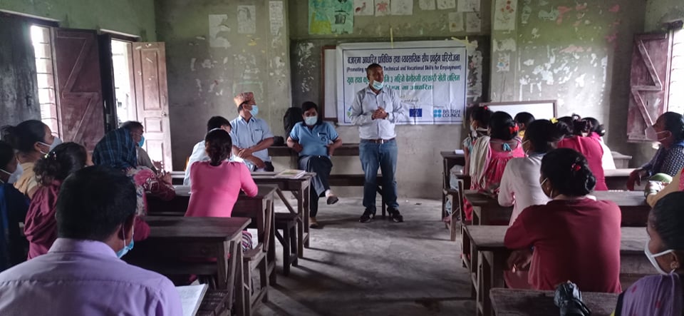 आई.पि.एम. पद्धतिमा आधारित बेमौसमी तरकारी खेती सम्बन्धी तालिमको उद्घाटन