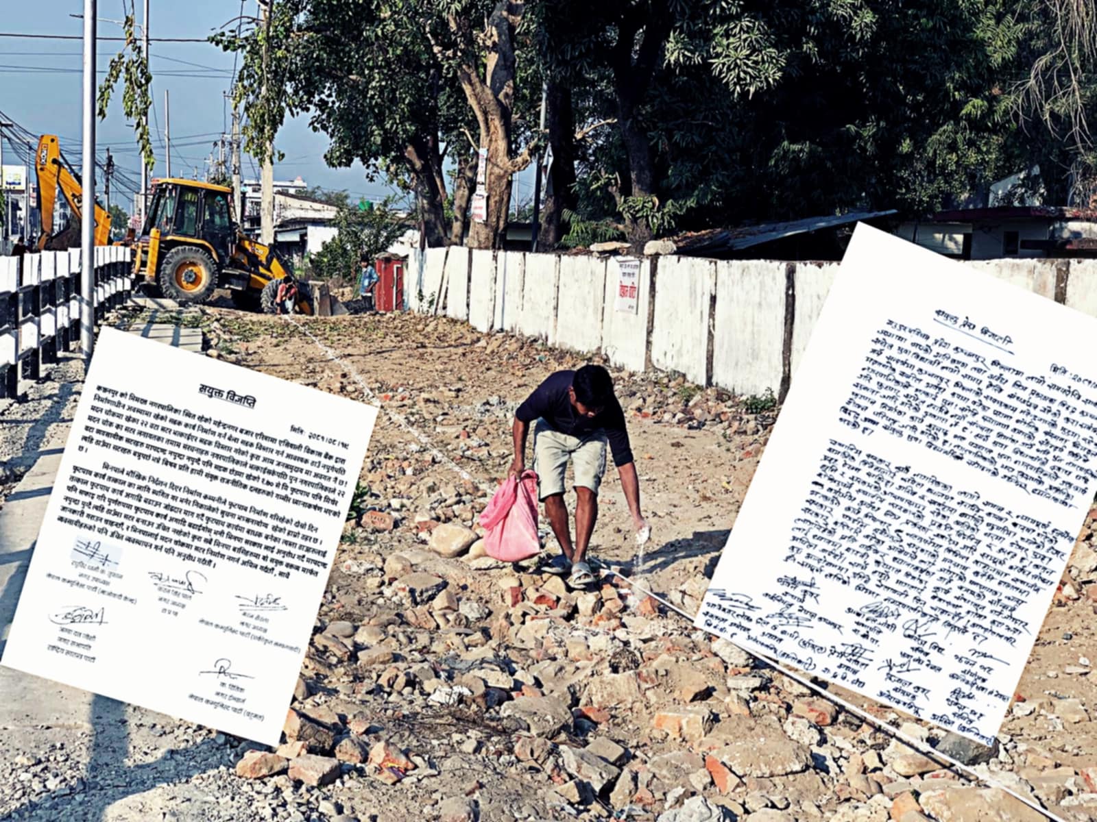 महेन्द्रनगरको मदन चोकमा पुनः सटर निर्माण गर्ने कि फुटपाथ ?