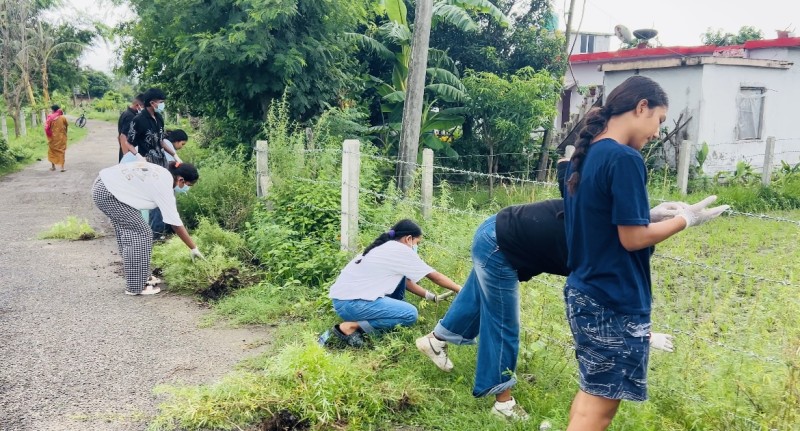 लागूऔषधविरुद्ध युवाहरूको अभियान: शिक्षा युवा क्लबद्वारा गाँजाका बोट