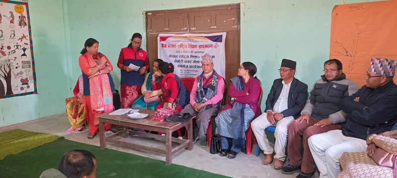 नेपाल राष्ट्रिय शिक्षक सङ्गठन बेलौरीको नगर भेला तथा बनभोज