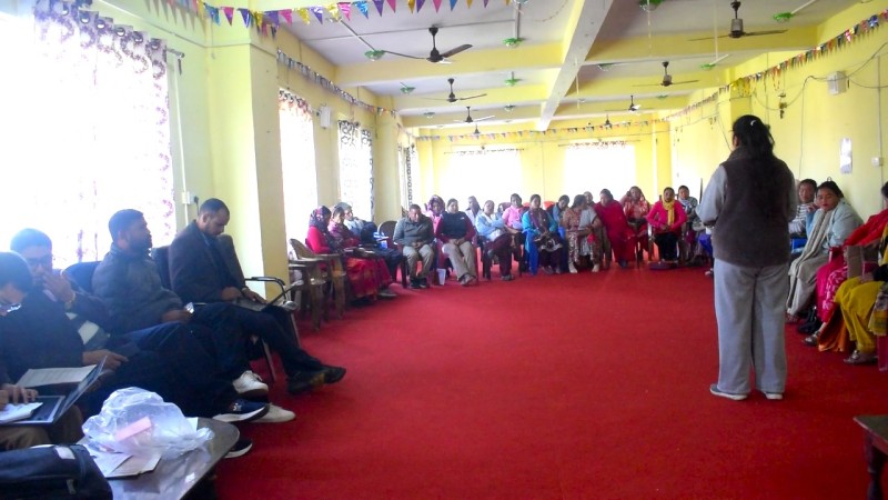 दोधाराचाँदनीमा १२ सामुदायिक विपद् व्यवस्थापन समितिको वार्षिक समिक्षा