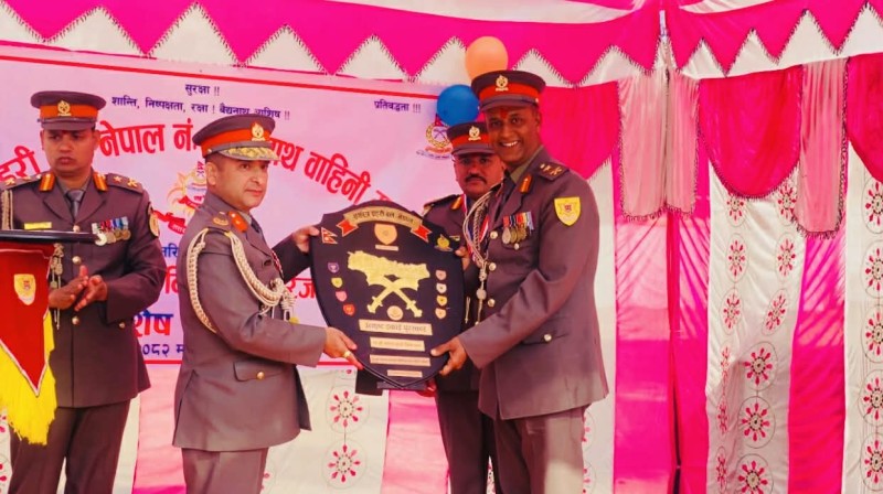 कञ्चनपुर स्थित मझगाउँ सुरक्षा बेश क्याम्प उत्कृष्ट घोषित