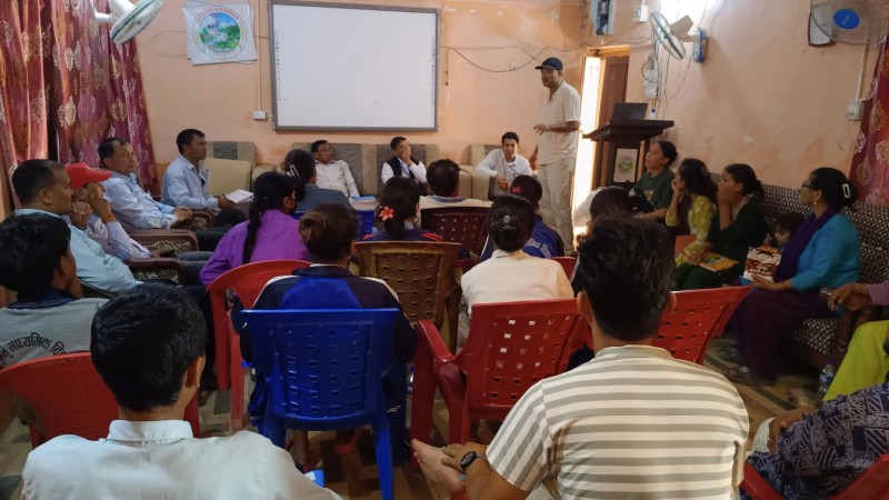 लालझाडीमा पालिका स्तरीय बाल गोलमेच छलफल कार्यक्रम (बाल कचहरी)