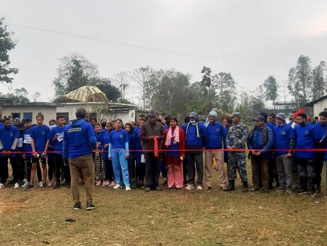 लागु औषध तथा दुर्व्यसनी रोकथाममा जोड दिँदै हाफ म्याराथन प्रतियोगिता सम्पन्न