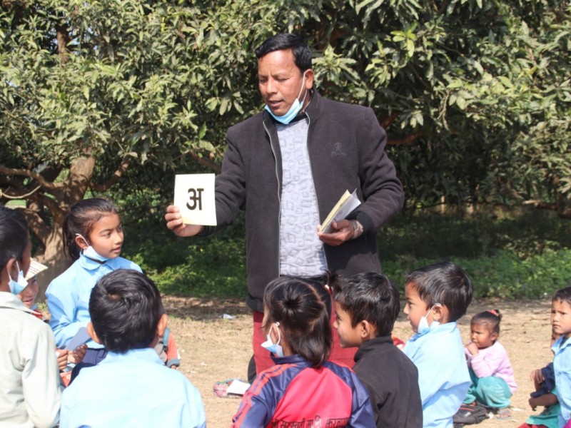 अभिभावकसँगै भारत जाने बालबालिका टोल शिक्षा कार्यक्रम लागु भएसँगै अध्ययनमा केन्द्रित