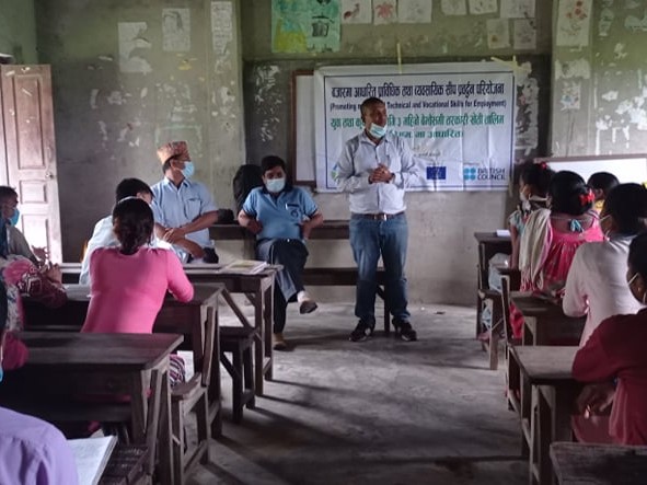 आई.पि.एम. पद्धतिमा आधारित बेमौसमी तरकारी खेती सम्बन्धी तालिमको उद्घाटन