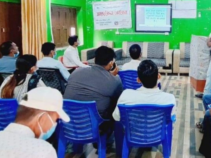 लालझाडीमा सुर्तिजन्य पदार्थ र मादक पदार्थ एवम् कोभिड-१९ रोकथामका लागि अन्तरक्रिया