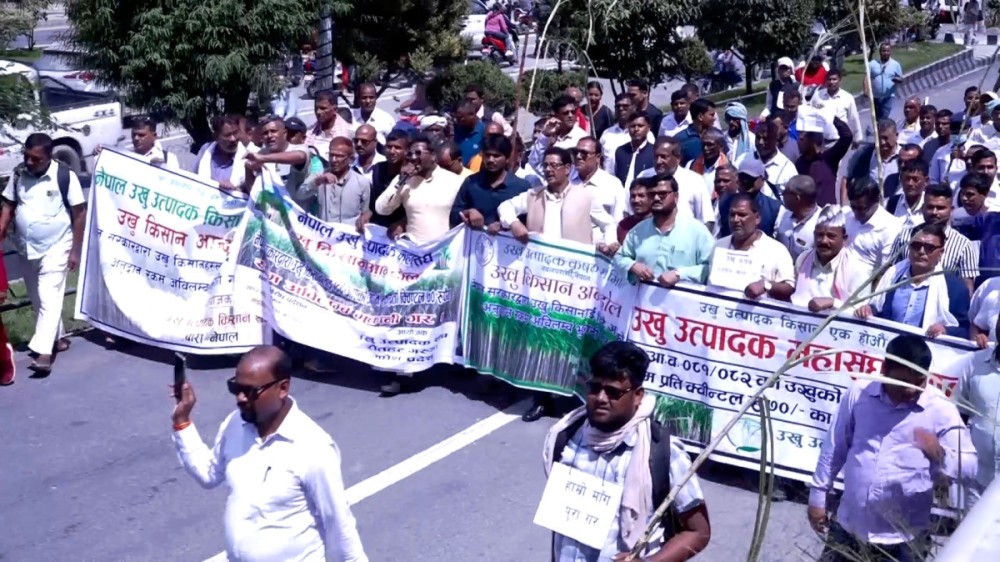 उखु किसानको पसिना सरकारलाई यति सस्तो ?