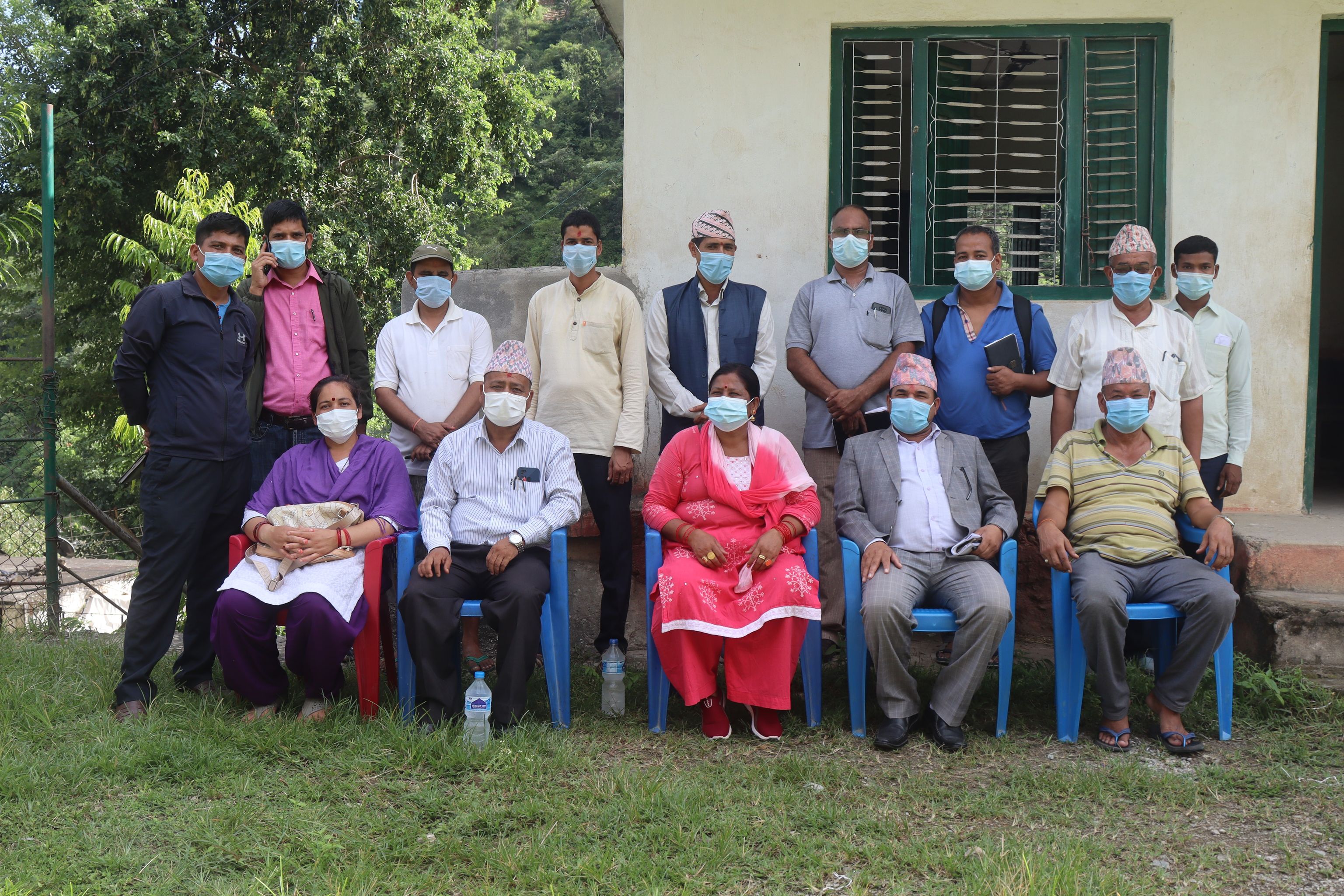 परियोजनाकोे सानो सहयोगले स्वास्थ्य संस्था र विद्यालयको मुहार नै परिवर्तन