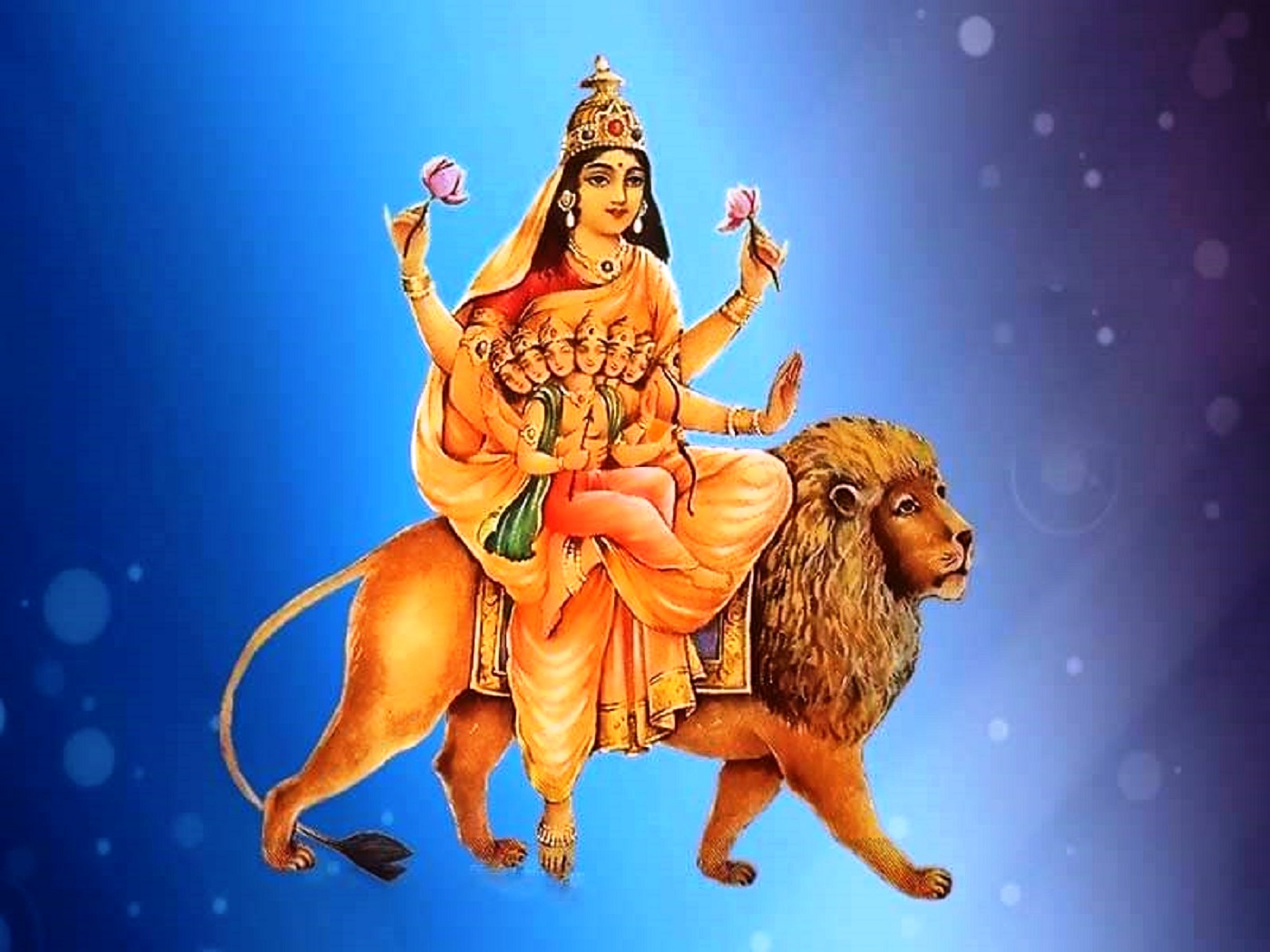 बडादशैँको पाँचौँ दिन : स्कन्दमाता भगवतीको पूजा